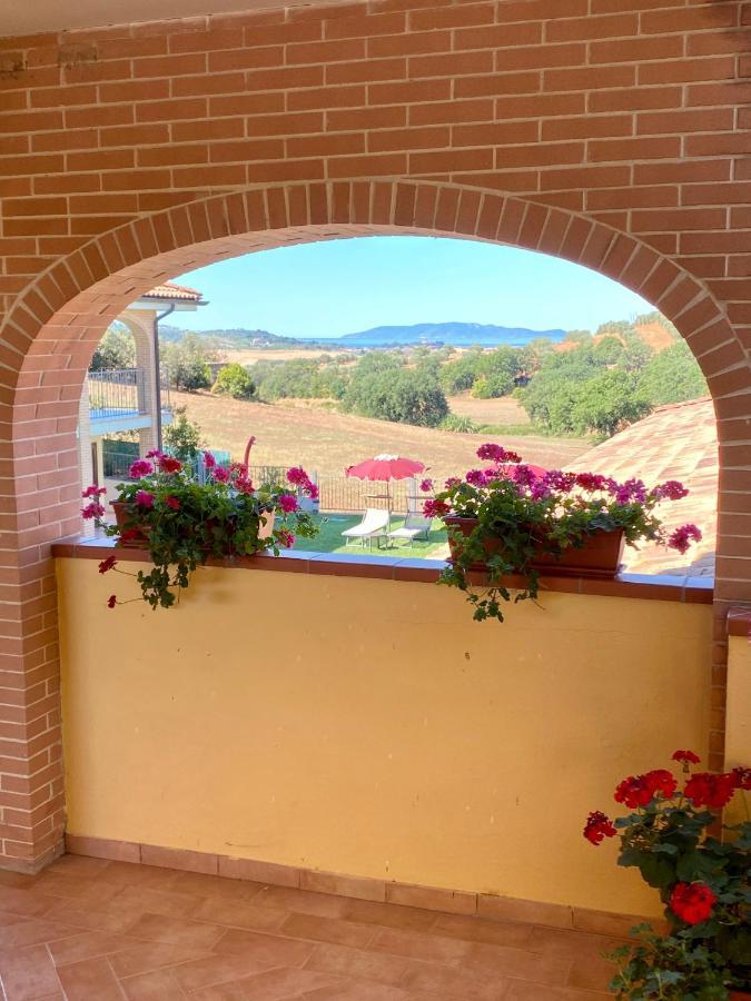 Hotel Ristorante Le Querciolaie Dei Ricci ฟอนเตบลันดา ภายนอก รูปภาพ