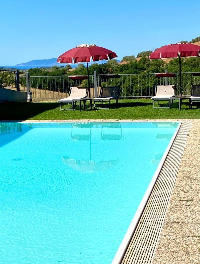 Hotel Ristorante Le Querciolaie Dei Ricci ฟอนเตบลันดา ภายนอก รูปภาพ